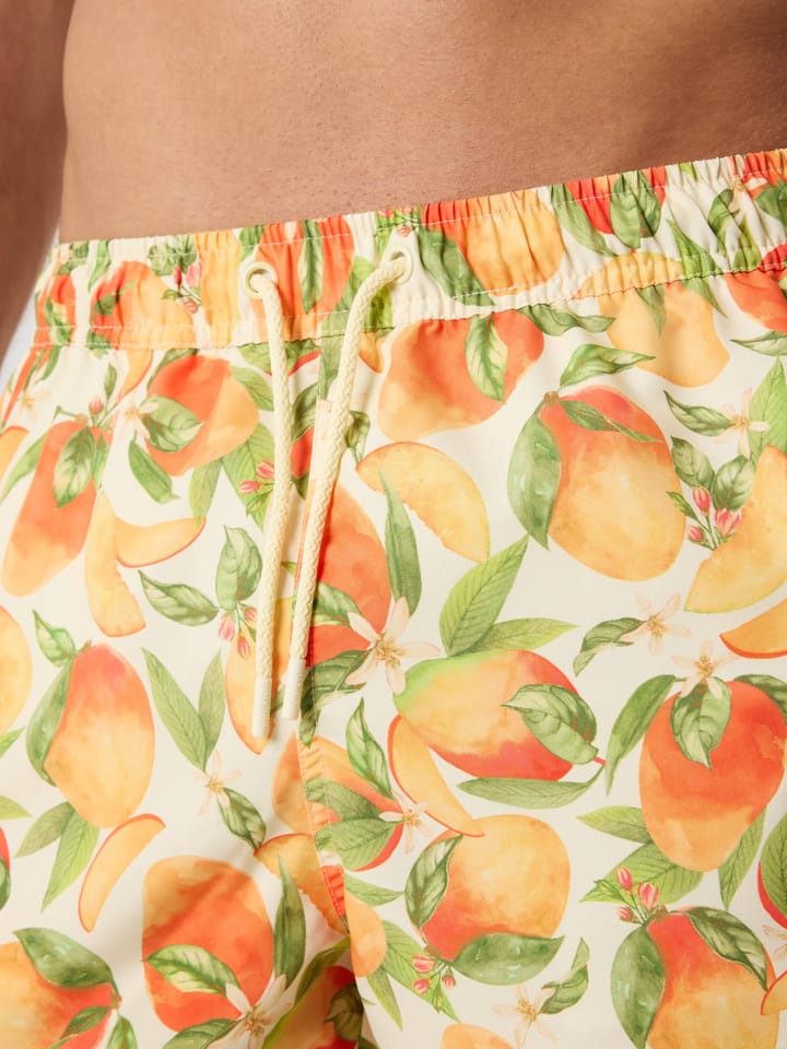 Björn Borg Men's Borg Print Swim Shorts BB Summer Peach 1 Björn Borg