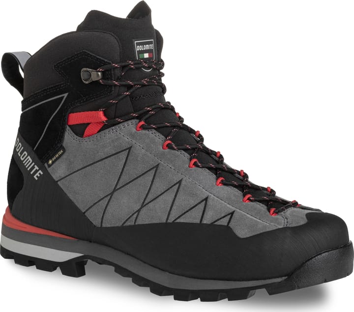 Dolomite Men's Crodarossa Hi GORE-TEX Gunmetal Grey/Fiery Red Dolomite