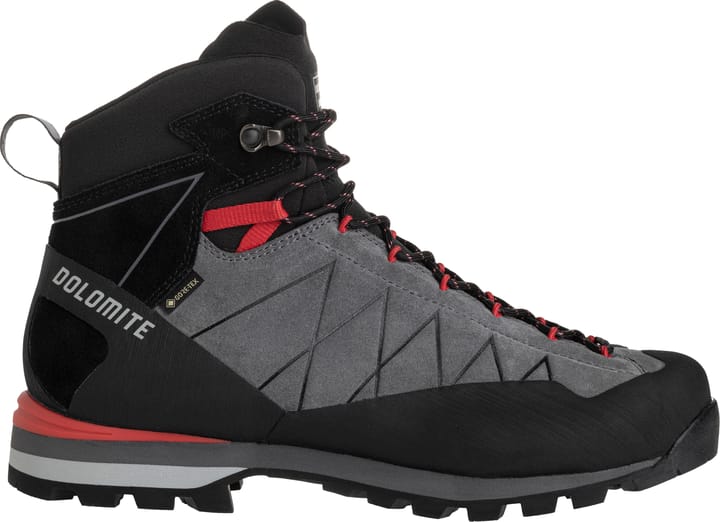Dolomite Men's Crodarossa Hi GORE-TEX Gunmetal Grey/Fiery Red Dolomite