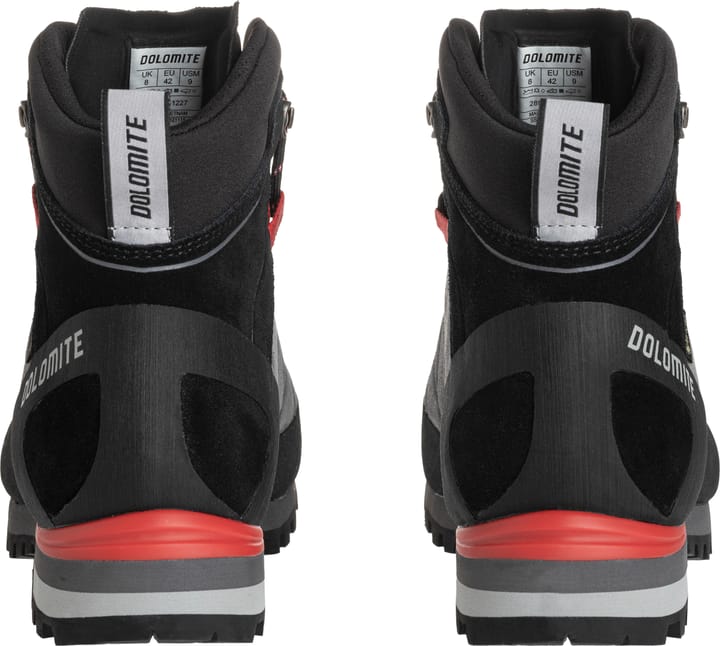 Dolomite Men's Crodarossa Hi GORE-TEX Gunmetal Grey/Fiery Red Dolomite