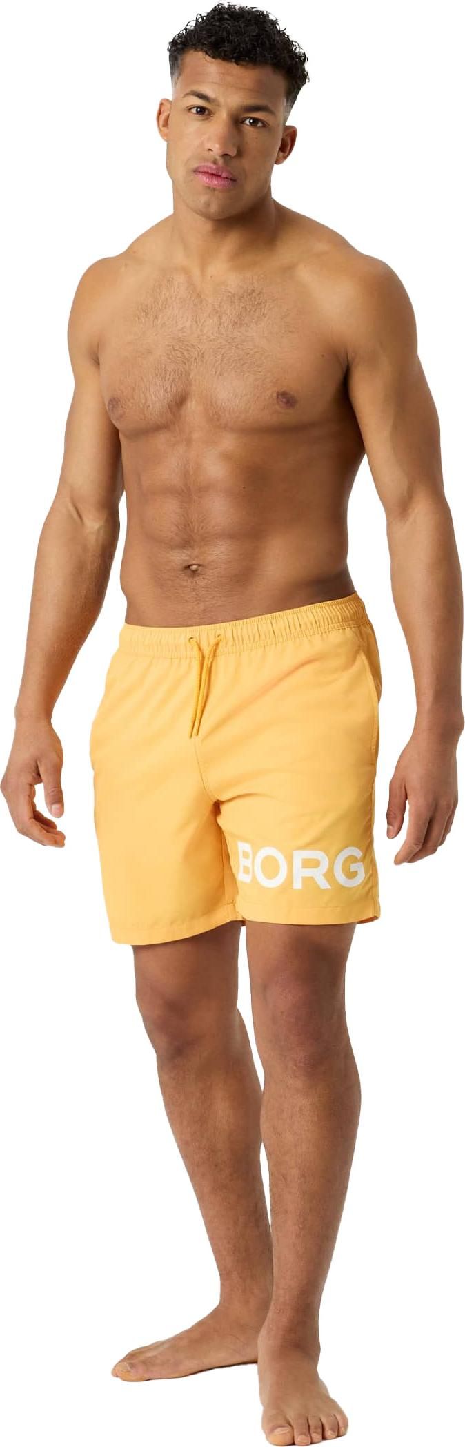 Björn Borg Men's Borg Swim Shorts Marigold Björn Borg