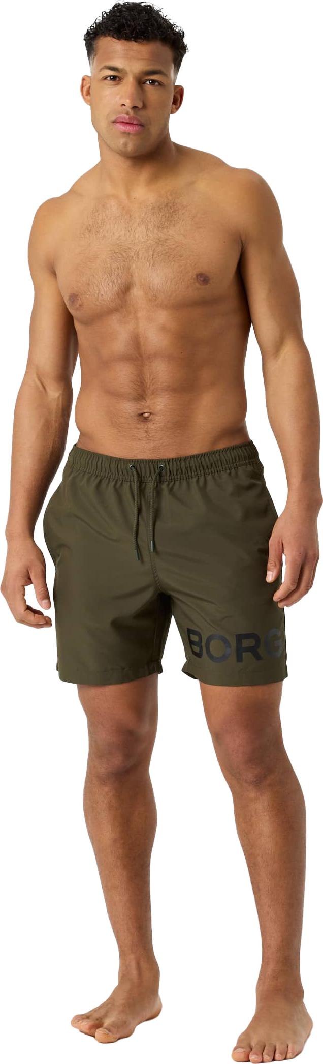 Björn Borg Men's Borg Swim Shorts Forest Night Björn Borg