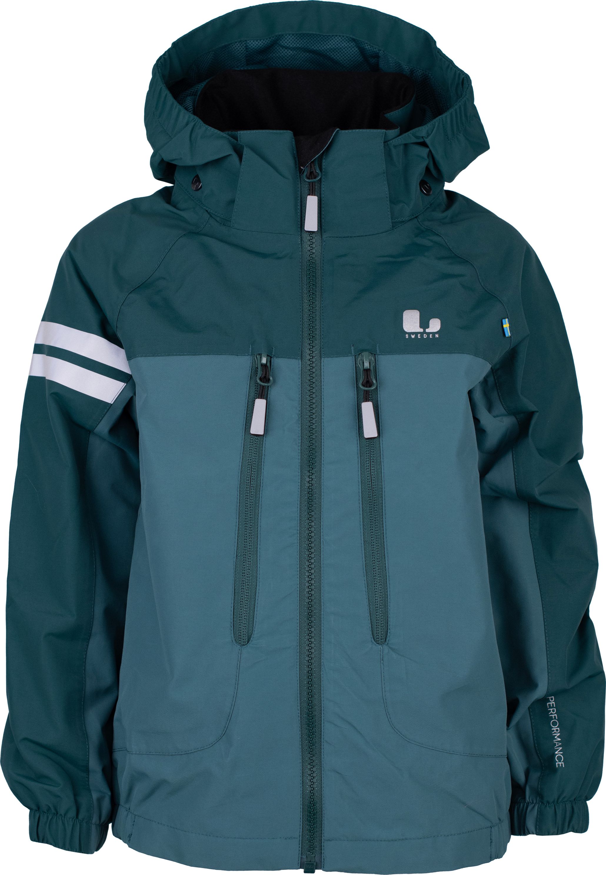 Lindberg Kids' Lingbo Shell Jacket Lagoon