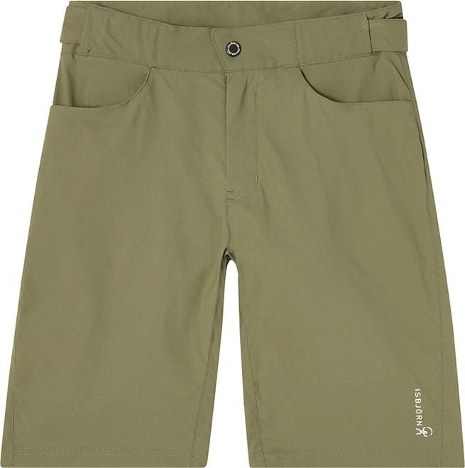 Isbjörn of Sweden Teens’ Fox All Mountain Shorts Moss