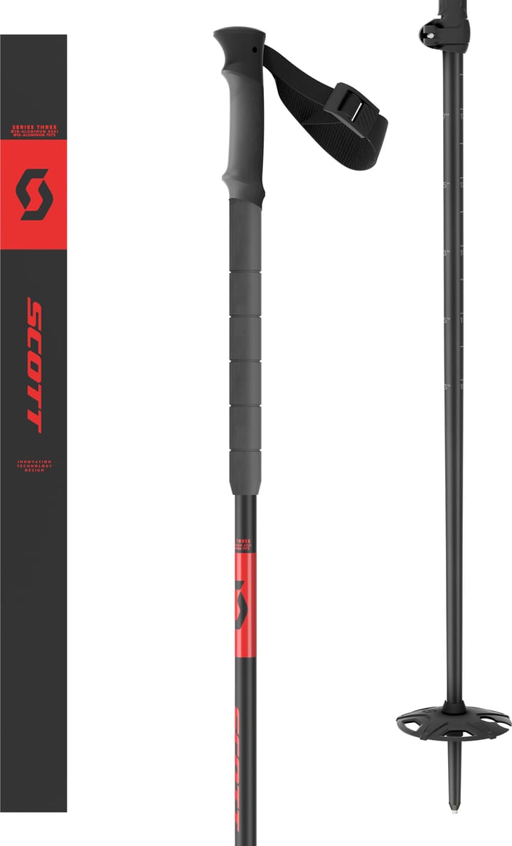Scott Aluguide Pole Black/Red Scott Scott Aluguide Pole Black/Red Scott