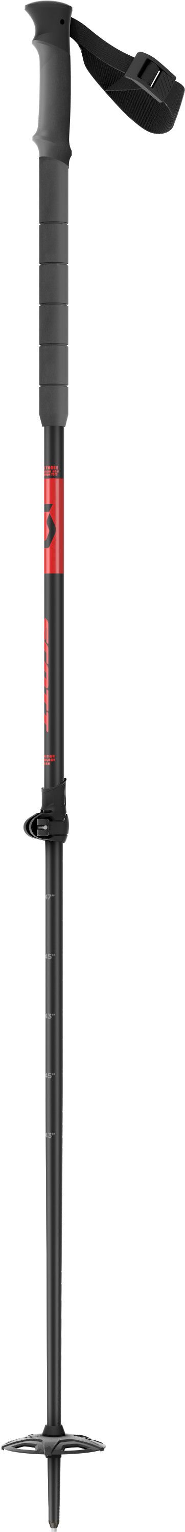 Scott Aluguide Pole Black/Red Scott Scott Aluguide Pole Black/Red Scott