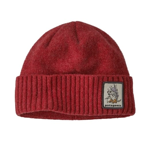 Patagonia Brodeo Beanie Fun Hogs Armadillo: Touring Red Patagonia