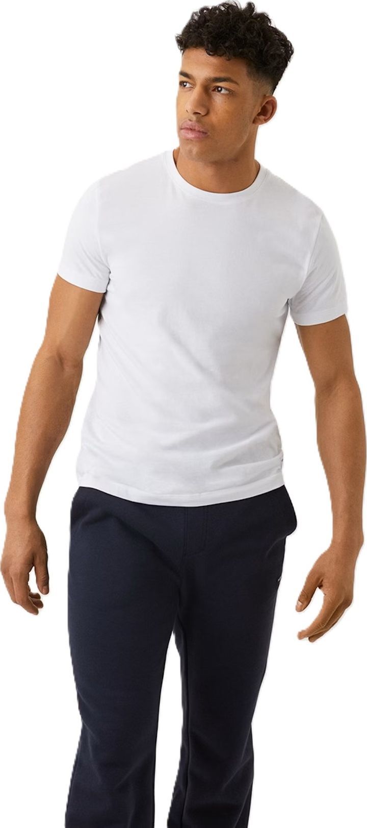 Björn Borg Men's Centre T-Shirt Brilliant White Björn Borg Björn Borg Men's Centre T-Shirt Brilliant White Björn Borg