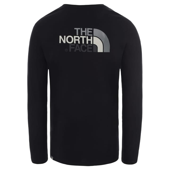 The North Face M L/S Easy Tee - EU TNF Black/Zinc Grey The North Face