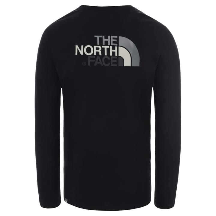 The North Face M L/S Easy Tee - EU TNF Black/Zinc Grey The North Face The North Face M L/S Easy Tee - EU TNF Black/Zinc Grey The North Face