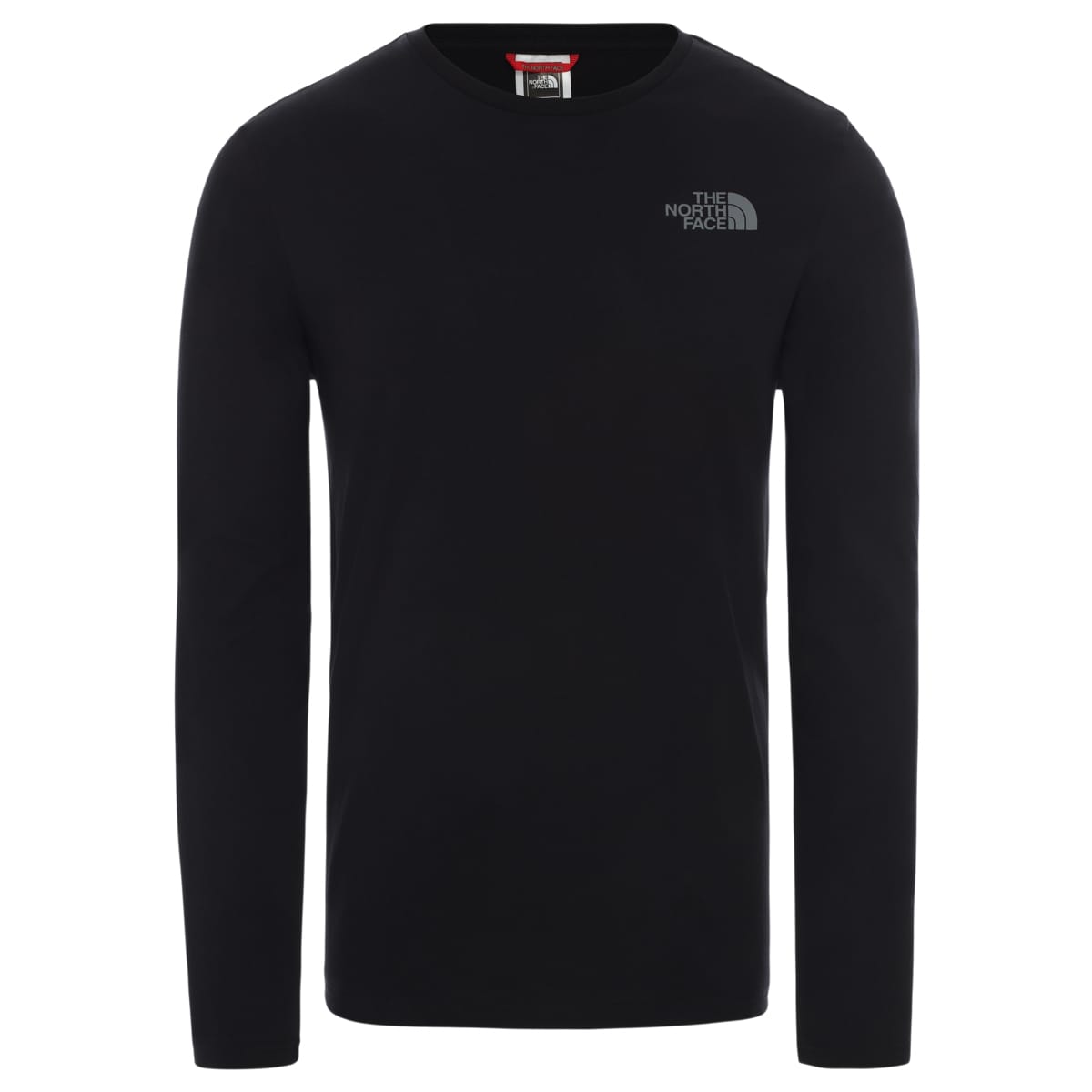 The North Face M L/S Easy Tee - EU TNF Black/Zinc Grey