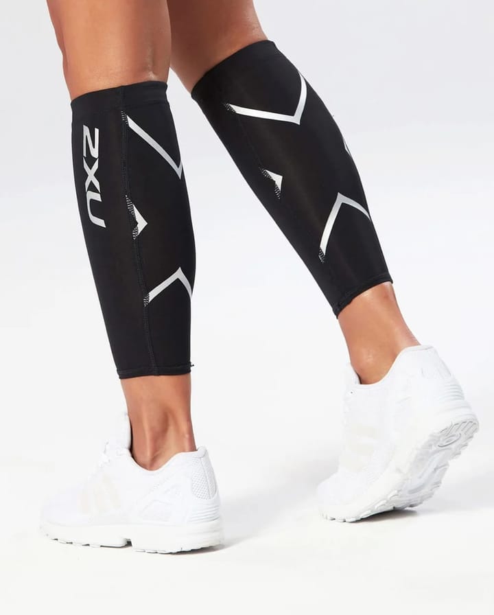 2XU Compression Calf Guard Black/Black 2XU