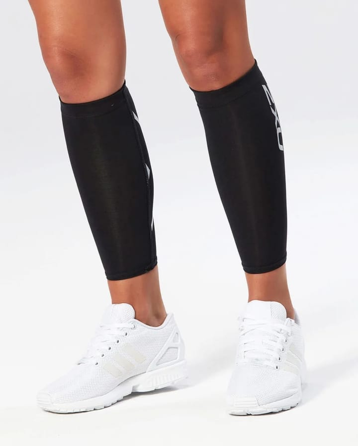 2XU Compression Calf Guard Black/Black 2XU