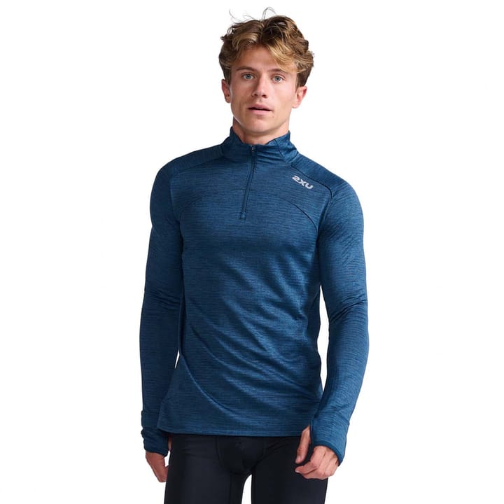 2XU M Ignition 1/4 Zip Moonlight/Silver Reflective 2XU