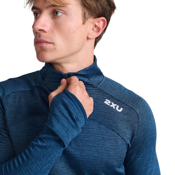 2XU M Ignition 1/4 Zip Moonlight/Silver Reflective 2XU