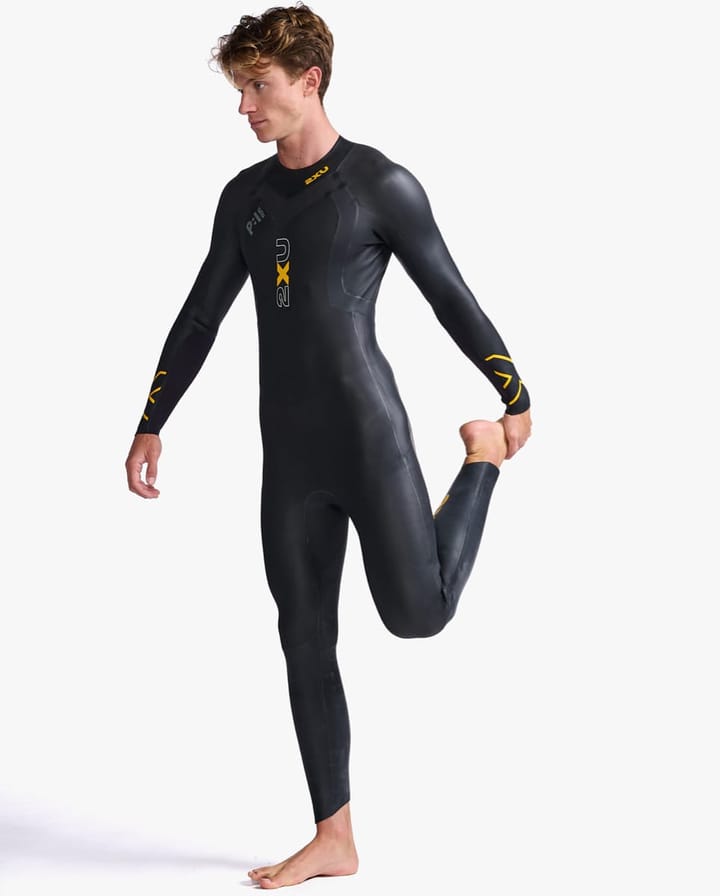 2XU Men's P:1 Propel Wetsuit BLACK/AMBITION 2XU