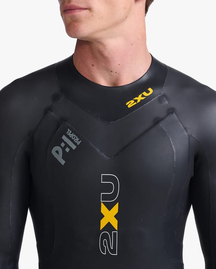 2XU Men's P:1 Propel Wetsuit BLACK/AMBITION 2XU