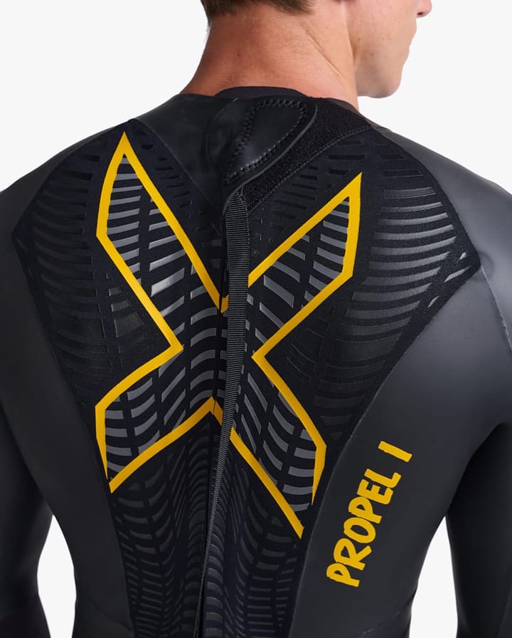 2XU Men's P:1 Propel Wetsuit BLACK/AMBITION 2XU