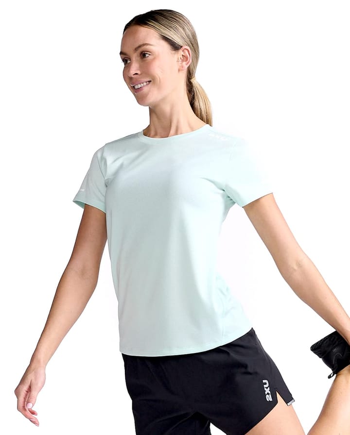 2XU Women's Aero Tee Glacier/White Reflective 2XU