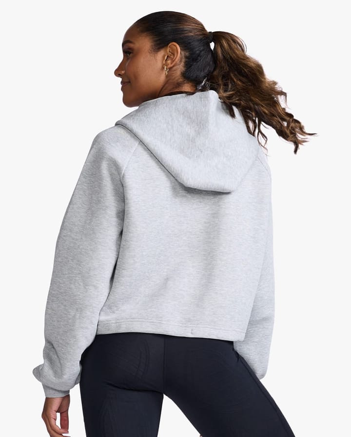 2XU Form Hoodie Grey Marle/White 2XU