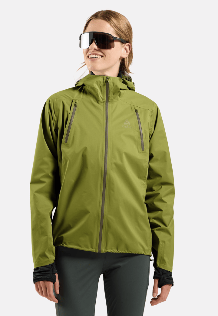 Odlo Women's X-Alp Waterproof Pro Jacket Guacamole Odlo