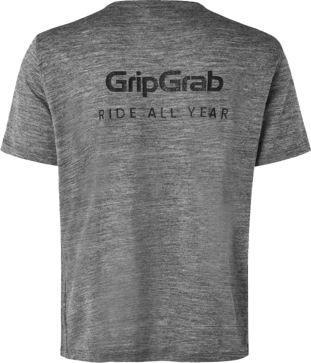 Gripgrab Women's Explr Merinotech T-Shirt Dark Grey Gripgrab