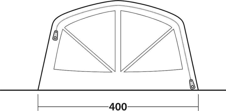 Outwell Iowa 6 Air Green Outwell