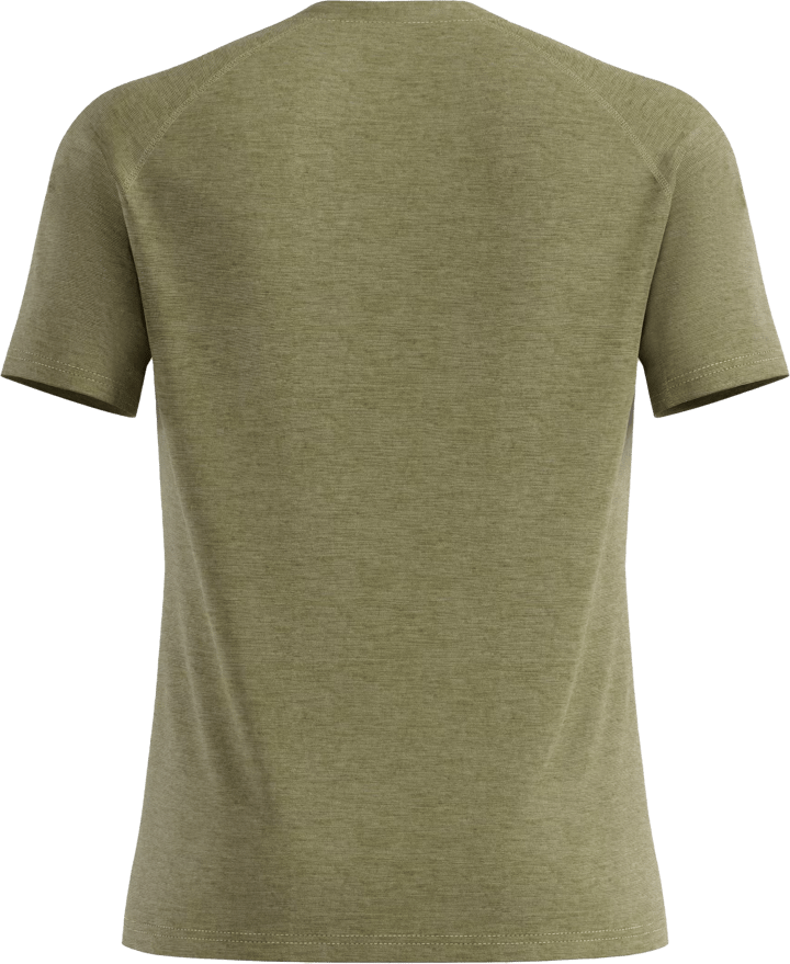 Odlo Men's T-Shirt Crew Neck S/S X-Alp Pw 115 Guacamole Melange Odlo