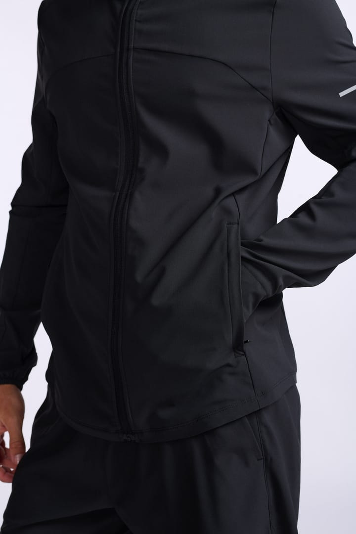 Men's Aero Jacket BLACK/SILVER REFLECTIVE 2XU