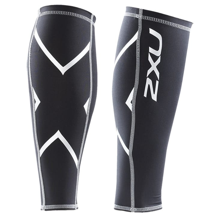 2XU Compression Calf Guard Black/Black 2XU