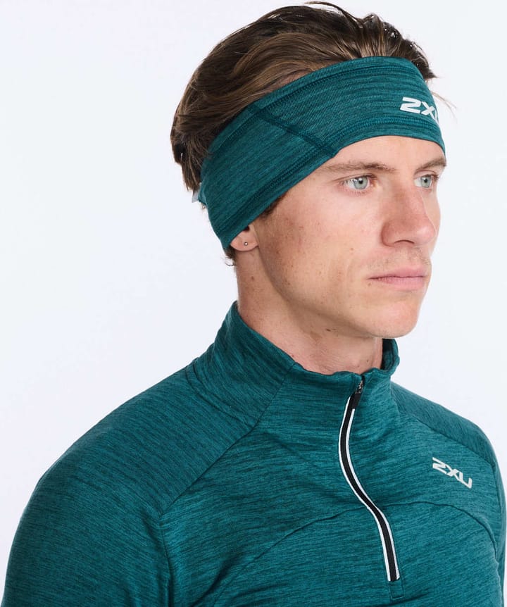 2XU Ignition Headband Deep Jade/Silver Reflective 2XU 2XU Ignition Headband Deep Jade/Silver Reflective 2XU