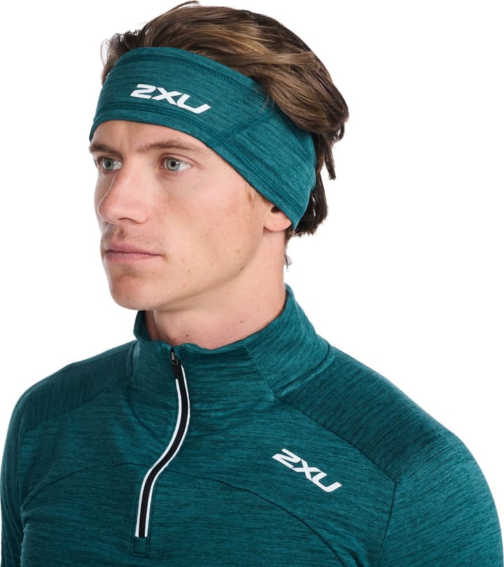 2XU Ignition Headband Deep Jade/Silver Reflective 2XU 2XU Ignition Headband Deep Jade/Silver Reflective 2XU