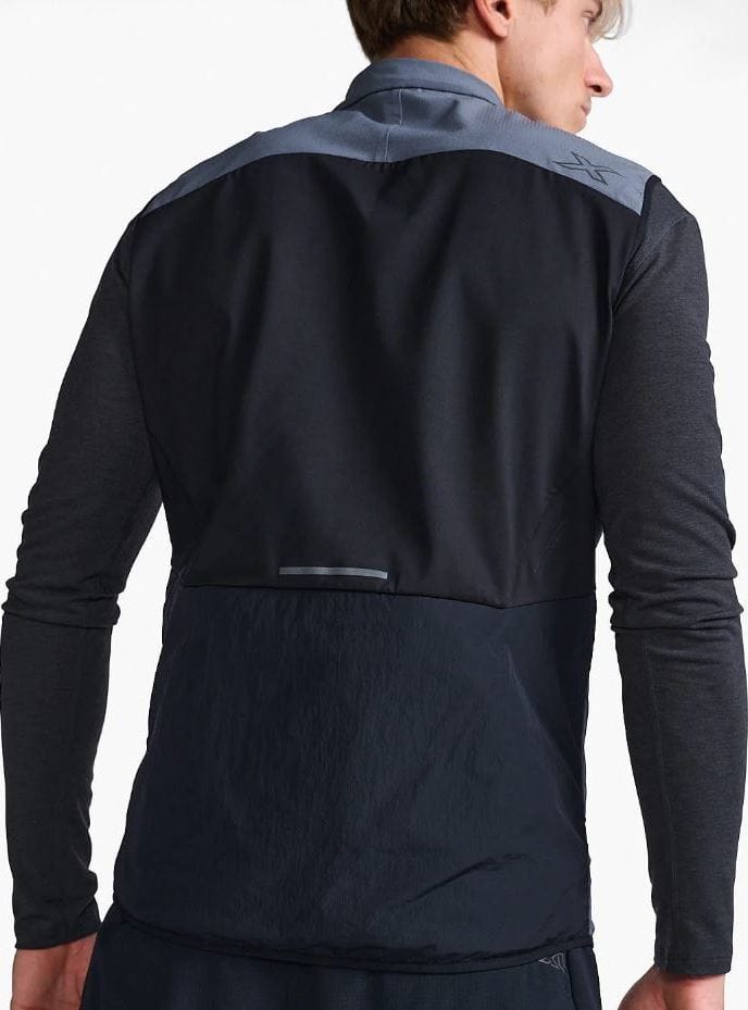 Men's Light Speed Hybrid Vest BLACK/TURBULENCE 2XU