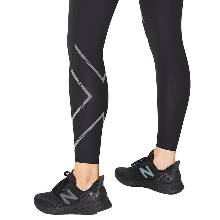 2XU Women's Light Speed Mid-Rise Compression Tights Black/Black 2XU