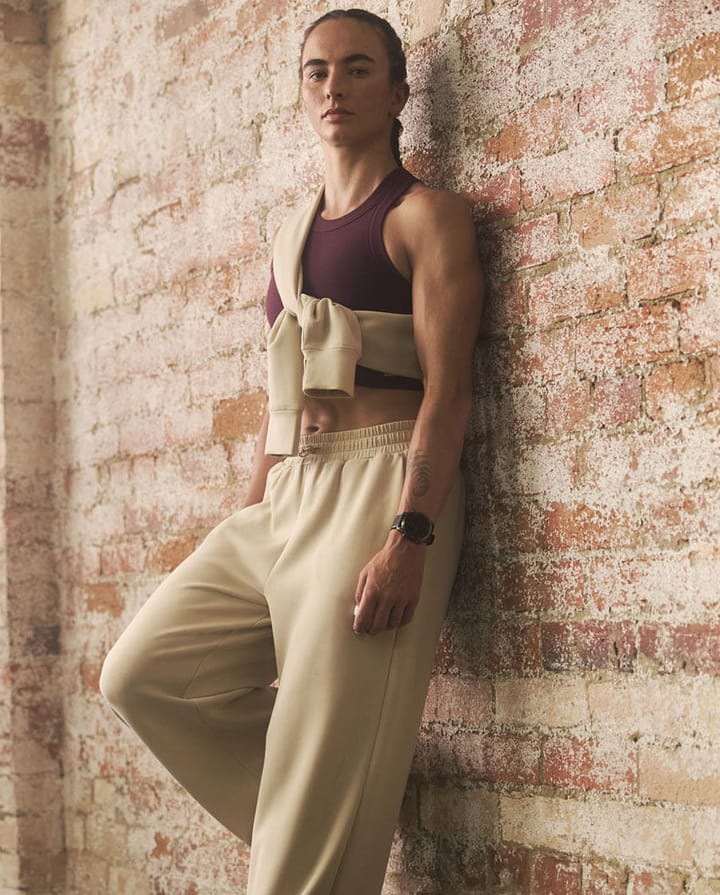 2XU Women'S Wonderluxe Sand Washed Wide Leg Pants Mojave Desert/white 2XU