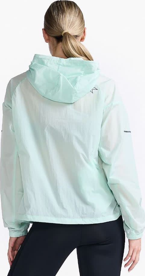 2XU Women's Aero Anorak Glacier/Black Reflective 2XU