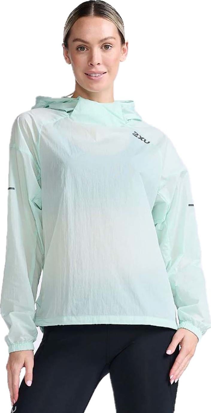 2XU Women's Aero Anorak Glacier/Black Reflective 2XU