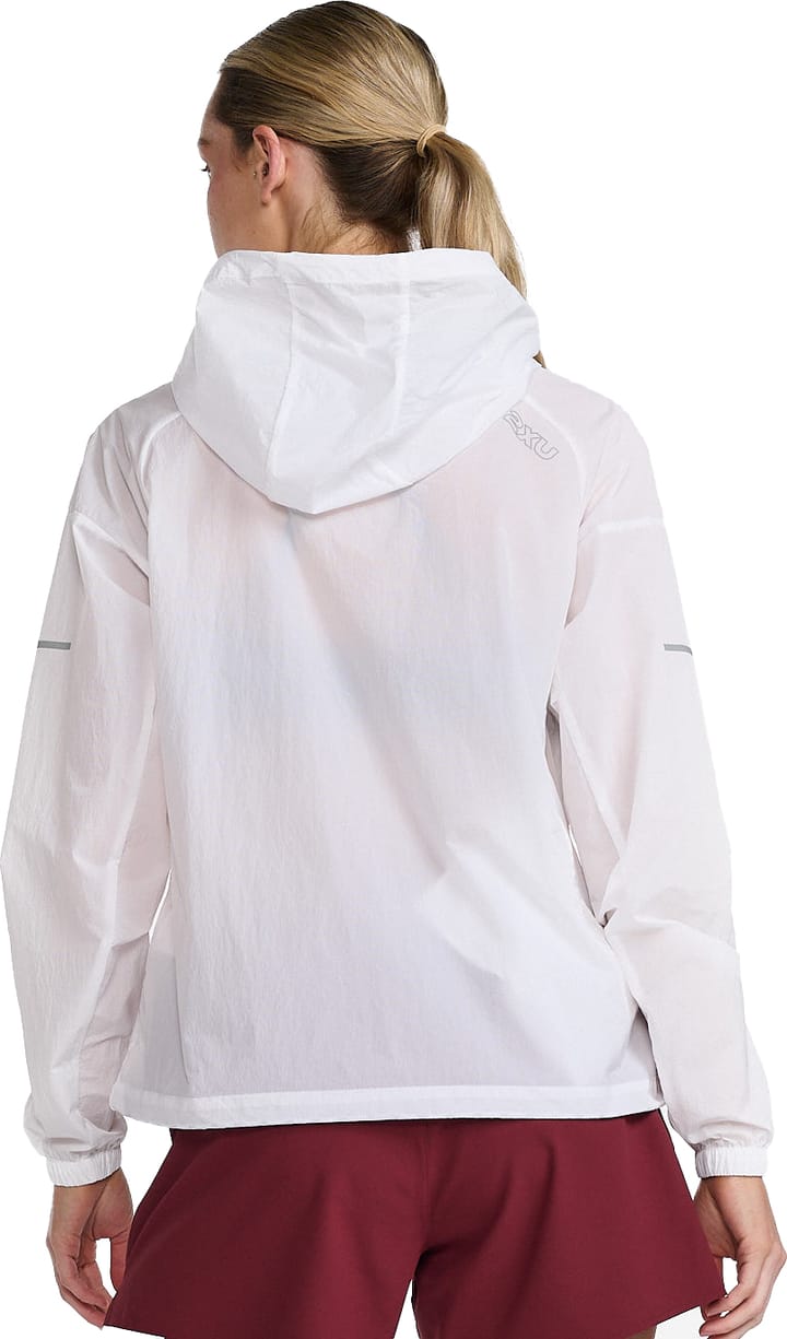 Women's Aero Anorak WHITE/SILVER REFLECTIVE 2XU