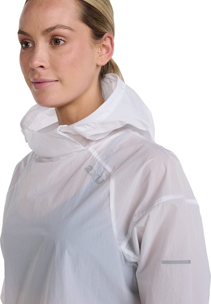 Women's Aero Anorak WHITE/SILVER REFLECTIVE 2XU