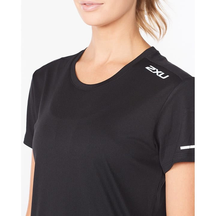 2XU Women's Aero Tee Black/Silver 2XU