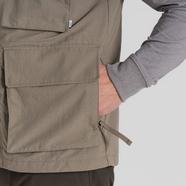 Craghoppers Men's NosiLife Adventure Gilet IV Pebble Craghoppers