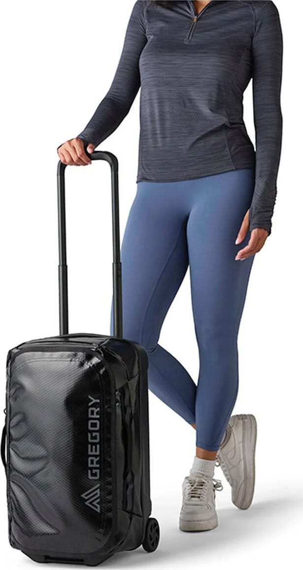 Gregory Alpaca Wheeled Duffel 40l Obsidian Black Gregory