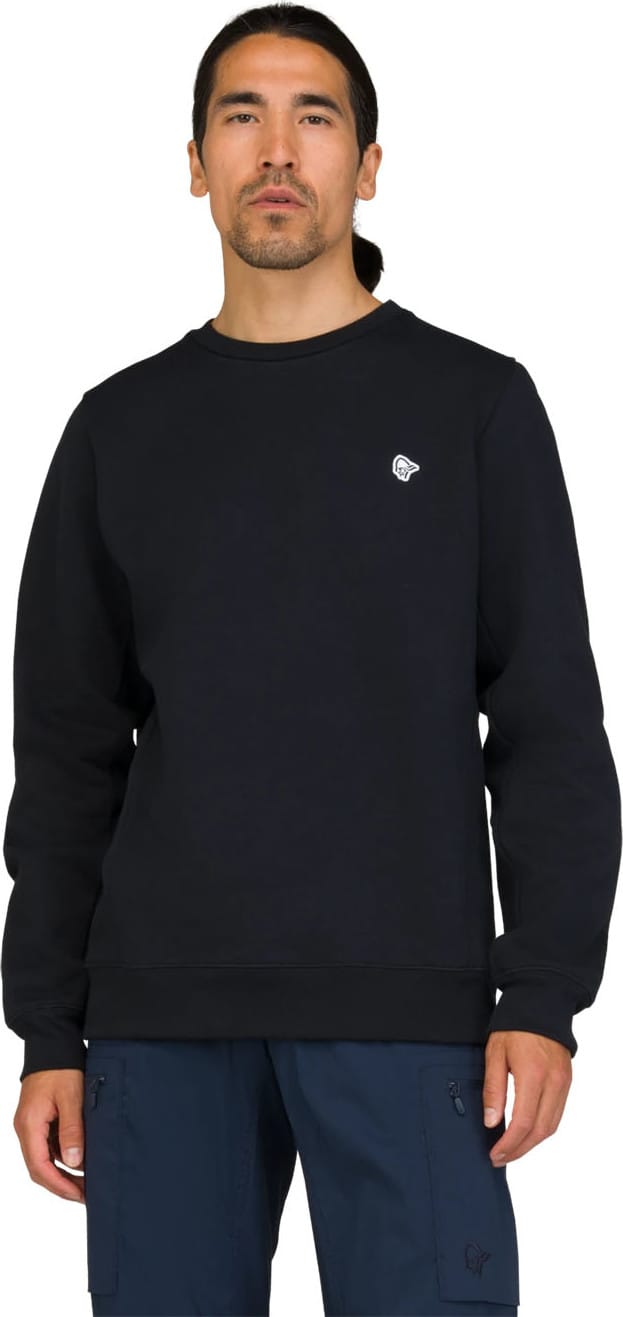 Norrøna Unisex Femund Sweat Crew Neck Caviar Norrøna