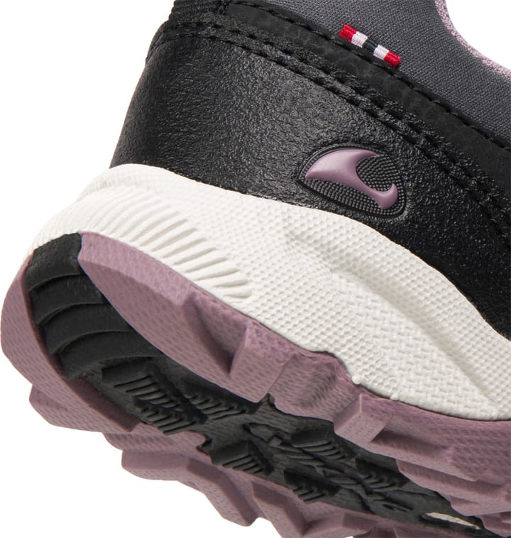 Viking Footwear Kids' Nator Low Gore-Tex Boa Charcoal/Dusty Pink Viking Footwear