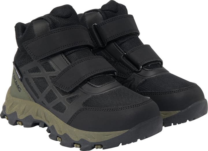 Viking Footwear Junior's Track Mid Waterproof 2v Olive Viking Footwear Viking Footwear Junior's Track Mid Waterproof 2v Olive Viking Footwear