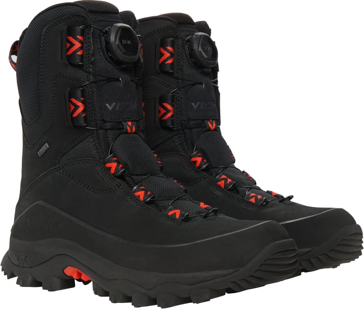 Viking Footwear Villrein High GTX BOA Black/Red Viking Footwear