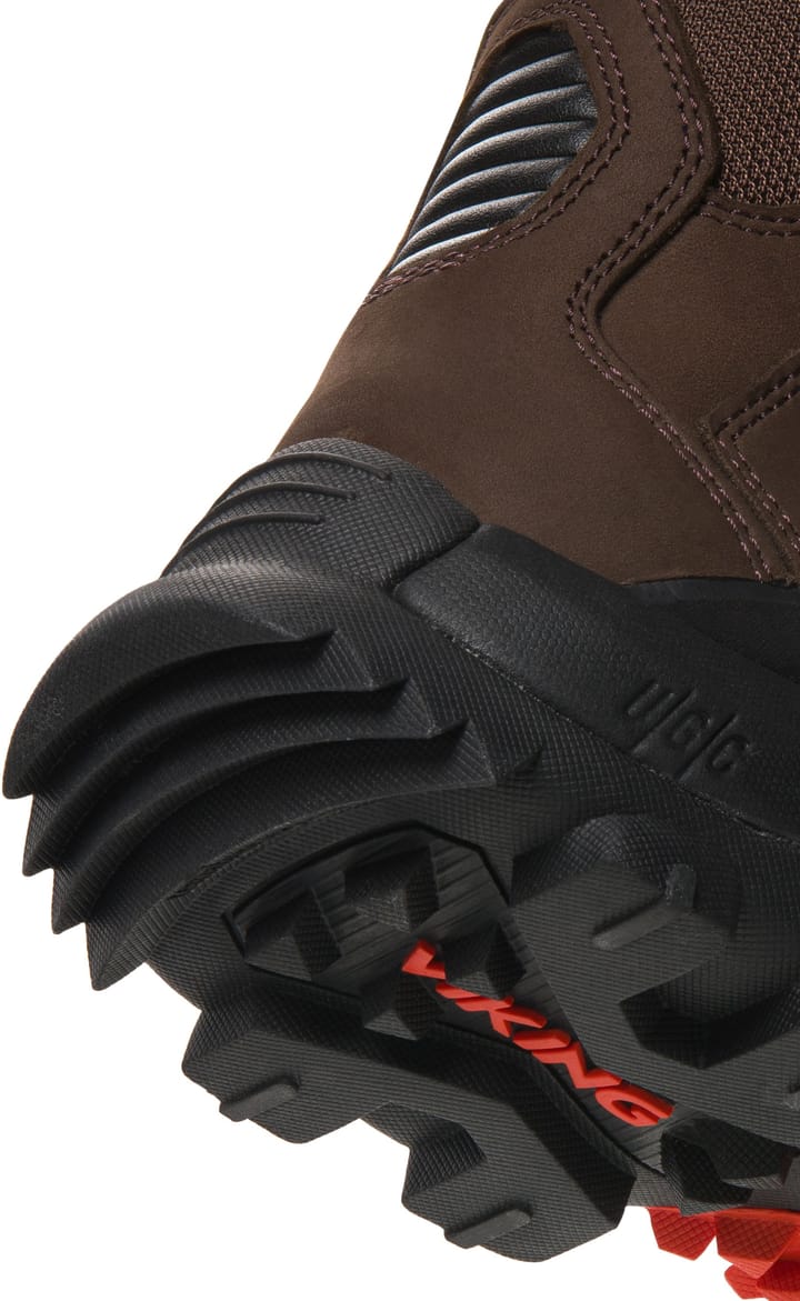 Viking Footwear Villrein High GTX M Dark Brown/Red Viking Footwear