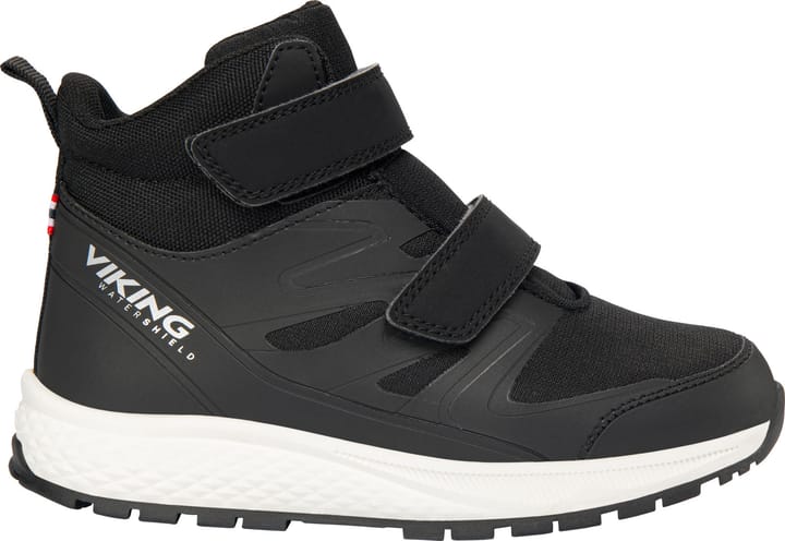 Viking Footwear Kids' Equip Mid Waterproof 2V Black Viking Footwear