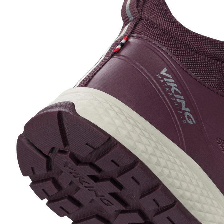 Viking Footwear Kids' Equip Mid Waterproof 2V Grape Viking Footwear