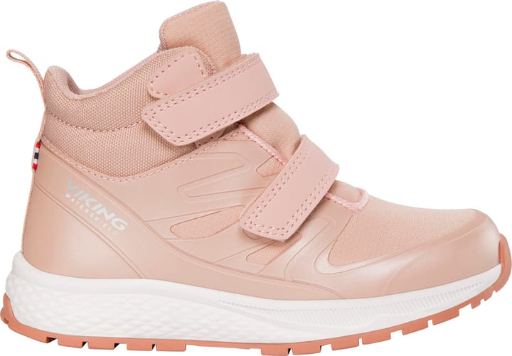 Viking Kids' Equip Mid Waterproof 2V Light Pink Viking Footwear